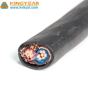 Cable neutro concéntrico de aluminio Cable concéntrico XLPE 2X16mm 2X6AWG - Product Image 4