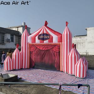 Arco de carpa de circo inflable para eventos al aire libre, arco de entrada de Carnaval inflable personalizado para decoraciones de fiestas temáticas - Product Image 3