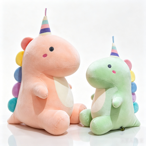 Peluche Drago Unicorno 25-50cm, Giocattoli Imbottiti <span class=keywords><strong>Arcobaleno</strong></span> all'Ingrosso - Product Image 3