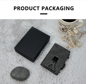 Casekey Mechanism <b>Wallet</b> <b>Wallet</b> Mechanism Cards Pop Out Side Push Button Card <b>Holder</b> Carteiras Masculinas - Product Image 5