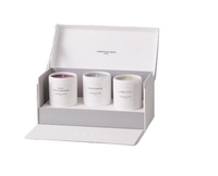 Boîte d'emballage en papier cadeau magnétique avec inserts pour bocal à bougies Boîtes à bougies de Noël créatives faites à la main