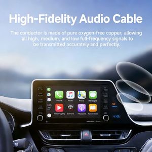 Wholesale Universal <b>Car</b> <b>Amplifier</b> Audio Super Soft Matte PVC 2RCA Twisted Pair Cable - Product Image 6
