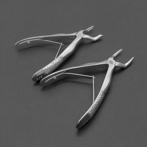 Pinzas de Extracción Dental Pediátricas, Instrumentos Quirúrgicos Dentales, Pinzas de Extracción de Dientes del Saburdo de la Mandíbula Superior e Inferior - Product Image 4