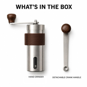 New Arrival <b>Mini</b> Portable Stainless Steel Thickened Body Adjustable Coffee Bean <b>Grinder</b> With Ceramic Burr - Product Image 4