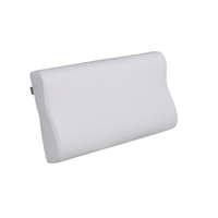 Venta al por mayor de almohadas de microfibra de alta calidad, color blanco dulce para camas de hotel de 5 estrellas, cómodos accesorios de cama de descanso