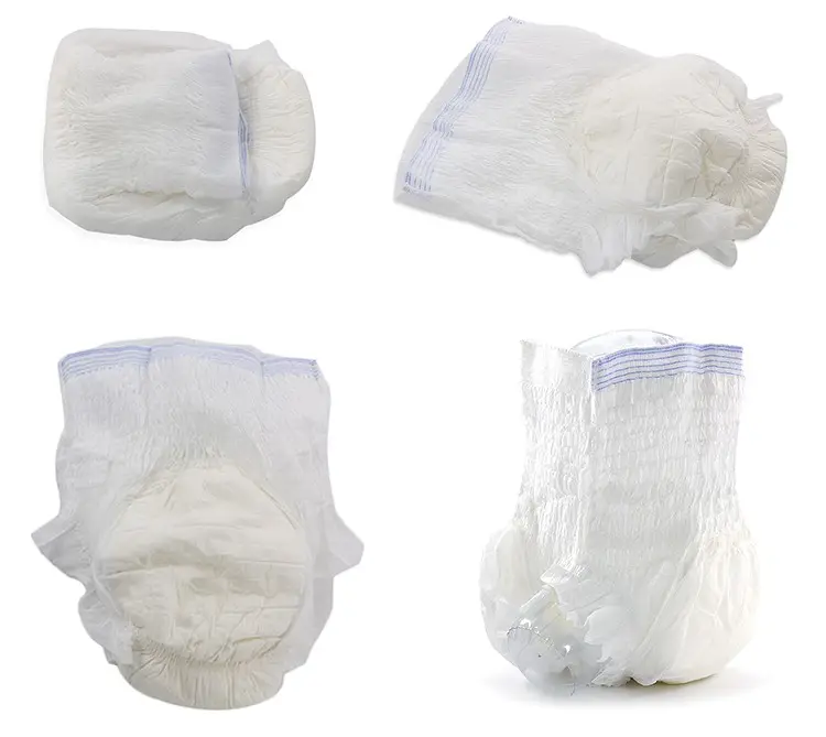 Produsen Celana Popok Dewasa Sekali Pakai Grosir Murah Inkontinensia Tempat Tidur Pembasahan Celana Besar Tebal M,L,XL untuk Orang Tua