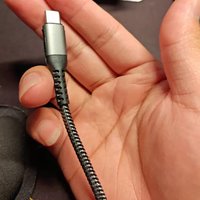 Kabel Braided Type C ke Type C 100W PD Fast Charging dengan Pelindung Foil 5A Arus Tinggi untuk Penggunaan Ponsel IOS & Komputer