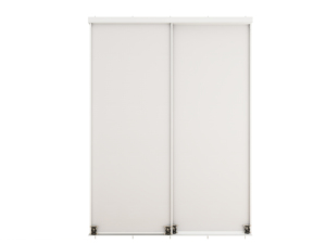 Hiện Đại Trắng Bypass trượt <span class=keywords><strong>Closet</strong></span> cửa với bao gồm thép phần cứng Kit - Product Image 5