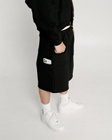 Shorts de survêtement décontractés pour hommes, couleur unie, en coton, taille élastique, style streetwear, nouveau modèle pour le basketball et le sport