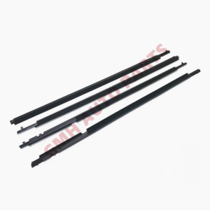 Ốp viền cửa kính ngoài xe Toyota Corolla 2009-2013, chất liệu cao su, màu đen mạ crôm - Product Image 6