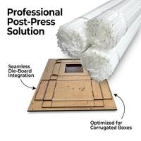 Caixuan Matrice de pliage en carton, Lignes de rainurage en plastique, Bandes de découpe en nylon, Bandes anti-éclatement pour pliage de boîtes en carton ondulé, Modèle