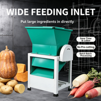 Machine à découper les légumes multifonctionnelle, coupe-légumes électrique pour pommes de terre, carottes, manioc, coupe-légumes en cubes pour l'agriculture et l'alimentation animale
