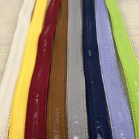 Sangle en nylon antidérapante élastique en silicone pour robe, manchette, perruque, maillot de bain, sangle en polyester, bande de caoutchouc colorée