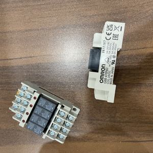 G6B-4BND <span class=keywords><strong>Relay</strong></span> industri SPDT <span class=keywords><strong>DC24V</strong></span> 5A, modul antarmuka PLC, kapasitas paralel 160A - Product Image 4