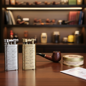 Briquet portable à flamme douce rechargeable au gaz <span class=keywords><strong>butane</strong></span> en alliage de zinc bronze classique JIFENG JF-003 - Product Image 3