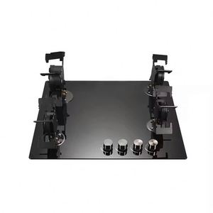 Suministro exclusivo transfronterizo, placa mágica integrada de 345 cabezales con múltiples quemadores para el hogar, cubierta abatible plegable de alta llama - Product Image 1