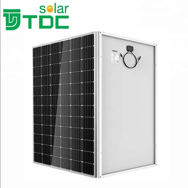 Brand new mono panel solar pv water heater 5bb efficiency 350w 72cells with high quality