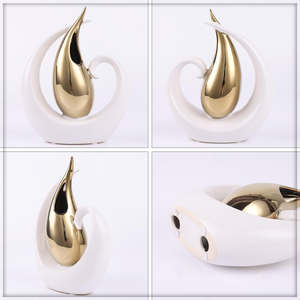 Adornos Navideños Creativos Nórdicos Modernos Ecológicos de Lujo con Forma de Reno, Regalo de Cerámica Minimalista para Decoración del Hogar, Estilo Antiguo - Product Image 3