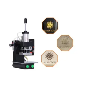 Wood embossing machine leather hot stamp press machine