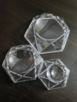 Présentoir Hexagonal pour Balles de Golf, de Tennis, de Baseball, Billes, Œufs, Sphères, Balles de Puzzle, Cristaux et Pierres de Collection