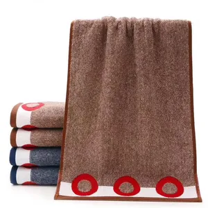 AB yarn thick satin unique 100% cotton terry cloth bath towel 70x140cm