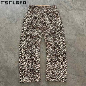 Custom Over Digital Hunting Camo Hoodie Pullover Hombres Heavyweight 480gsm 500gsm All Over DTG Leopard Printed Boxy Hoodie Hombres - Product Image 3