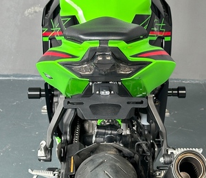 ที่ยึดป้าย<span class=keywords><strong>ทะเบียน</strong></span>อะลูมิเนียม HYD สำหรับ Kawasaki ZX25R ZX4R รุ่นท้ายสั้น สำหรับดัดแปลง/อัพเกรด - Product Image 6