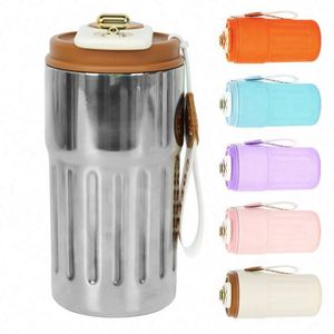Custom Colorful Personalized Leak Proof Coffee <b>Mug</b> Travel <b>Insulated</b> Metal Stainless Steel 12 oz Coffee Tumbler with logo - Product Image 1