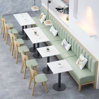 ModernMobilier de restaurant, Tables et chaises de restaurant, Sièges de stand, Ensemble de meubles de restaurants, Table basse et chaise