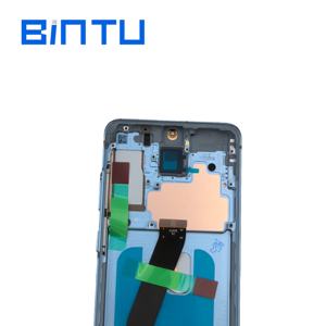 Paneles LCD para <span class=keywords><strong>Samsung</strong></span> Galaxy S20 <span class=keywords><strong>A20</strong></span>, Pantalla <span class=keywords><strong>de</strong></span> 6.39 y 6.28 Pulgadas con Función <span class=keywords><strong>de</strong></span> Luz Azul, Repuestos Negros - Product Image 3