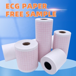 Bệnh viện giấy nhiệt 110mm x 20m 80mm x 20m 50mm x 20m ekg <span class=keywords><strong>ECG</strong></span> y tế giấy cuộn - Product Image 2