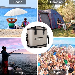Fornitore di TPU Telone Isotermico Bulk Isolato Vino Impermeabile Dispositivo di Raffreddamento A Secco Tote Del Sacchetto di Zero Gradi Interno Fresco per Pesca Dalla Spiaggia - Product Image 6