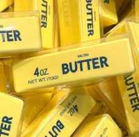 Barre de beurre ultra-humide et douce parfumée au lait, jouet moelleux à remontée lente en polyuréthane moussé, anti-stress, cadeau à presser