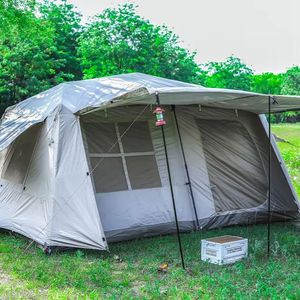 Carpa Impermeable con Revestimiento Plateado de Montaje Rápido para 5 Personas, Completa con Bolsa de Almacenamiento y Protección UPF 50 - Product Image 1