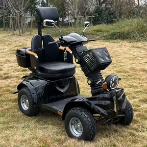 Scooter électrique à 4 roues à pneus larges, haute mobilité, véhicule électrique, robuste, 1000W, batterie 60V - Product Image 4