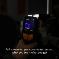 Mini caméra thermique tenue dans la main de la haute définition avec la caméra de formation d'images thermiques infrarouge de haute résolution