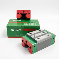 HIWIN -RGH Bloc de guidage linéaire haute performance, palier coulissant pour charges lourdes, automatisation de précision, rail de guidage, machine CNC, routeur