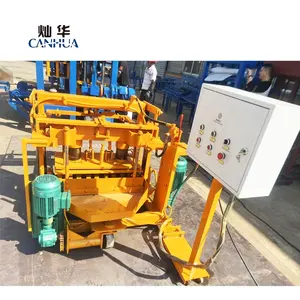 Small Mobile the QT40-3A Egg Laying cement hollow block making machine for sale in USA