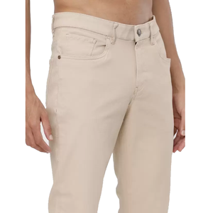 Pantalones Chinos Casuales de Alta Calidad para Hombre, Talla Grande, Corte Regular, Cintura Media, Transpirables, de Algodón, Frente Plano, Impermeables, con Botones - Product Image 3