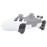 Kits de boutons de manette personnalisés EXtremeRate transparents pour manette Dualsense Edge PS5