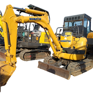 Mini pelleteuse hydraulique sur chenilles Komatsu PC10MR 1 tonne d'origine japonaise d'occasion pour la pompe à moteur de la ferme et de la maison - Product Image 1