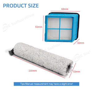 Pièces de rechange pour laveur de sols <span class=keywords><strong>Bissell</strong></span> 3912N 4046, filtre, rouleau brosse pour aspirateur robot - Product Image 3