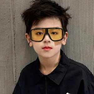 Gafas de Sol Deportivas para Niños con Logotipo Personalizado 2025, Lentes de Ciclismo de Una Pieza para Niños y Niñas, Protección UV400, Montura Grande - Product Image 2