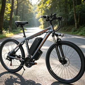 Bicicletta Elettrica da Montagna per Adulti <span class=keywords><strong>E</strong></span>-MTB con Pneumatici da 26 Pollici, Batteria da 10 AH, Autonomia di Ricarica 31-60 km, Telaio in Lega di Alluminio Resistente - Product Image 1