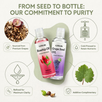 Minyak Tubuh Pelembap Pengencang Beraroma Lavender Alami Cold Pressed Private Label, Minyak Dasar Pijat untuk Wajah, Tubuh, dan Rambut