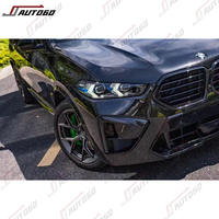 Untuk BMW X5 G05 19-23 ke X5M 24: Perakitan Bumper PP, Grille, Lampu Depan LED, Lampu Belakang, Diffuser, Tip Facelift Upgrade