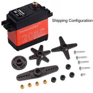 Engranaje de dirección de Metal Digital de 20KG para coche de escalada RC, Robot de torsión grande, brazo mecánico Pan-Tilt para accesorios de drones aéreos - Product Image 3