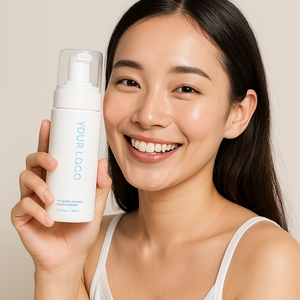 Deeping làm sạch tạo bọt rửa mặt với axit salicylic làm dịu da axit Sữa rửa mặt loại bỏ bụi bẩn - Product Image 1