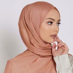 Nouvel Arrivage Écharpe 100% Modal Toutes Couleurs Personnalisation Possible Vente en Gros Écharpe en Tissu Modal - Product Image 4
