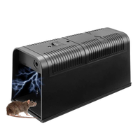 Piège à souris électrique haute tension écologique EPA avec fonction de répulsion pour usage intérieur, garage, chambre, maison, couverture de 20 à 50 m²
